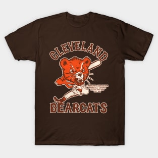 Defunct Cleveland Bearcats Baseball Team T-Shirt